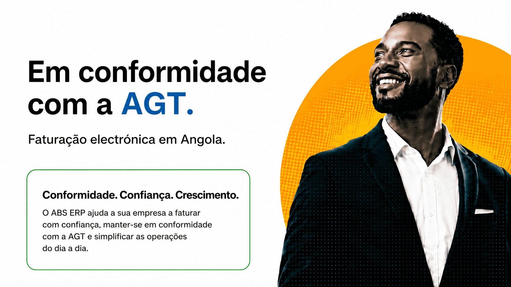 Em conformidade com a AGT. Faturação electrónica em Angola.
